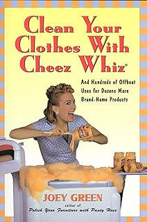 Clean your clothes with Cheez Whiz: and hundreds of offbeat uses for dozens of additional brand products.. Shop millions of products across categories on DIAYTAR Nigeria — delivered right to your door.