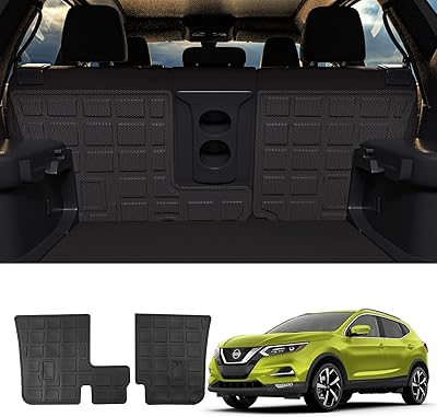 Flexible thermal rubber folder compatible with Nissan Rogue SV SSL 2014-2020 for Nissan Rogue 2014-2015 2016 2016 2018 2018 2019 2020 (Rear back mat for Nissan R 2014-2020 Ogue) Og.. DIAYTAR NIGERIA: Your affordable gateway to thousands of products delivered within a week.