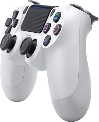 AMJ wireless bluetooth game controller for Sony PS4 (white).. Transform how you shop with DIAYTAR NIGERIA's vast selection and budget-friendly delivery options.