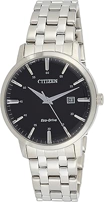 Eco-Drive men's watch analog display and stainless steel bracelet.. Why pay more? DIAYTAR Nigeria gives you the best for less.