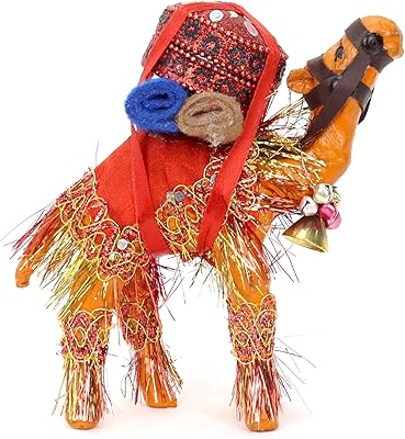 Camel leather with luggage figurines, house decoration, Simulation of a desert camel boat for the living room, perfect for the desktop and the decoration of the house.. Shop anytime, receive on time — only with DIAYTAR Nigeria.