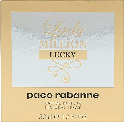 Lady Million Lucky Eau de Parfum Vaporizer For Women from Paco Rabanne, 50 ml.. Discover unbeatable variety on DIAYTAR Nigeria — shop today, delivered this week.