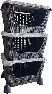 3 -level multilayer kitchen shelf (basket) Plastic plastic storage shelf for fruits and vegetables storage shelf for home desktop rectangular kitchen - gray.. Discover the joy of online shopping with DIAYTAR NIGERIA's budget-friendly prices and reliable shipping.
