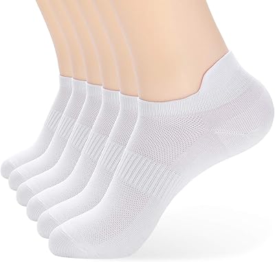 Atbetter ankle socks for women, fine and invisible running sports socks with heel band 4/6/8 pairs.. Your complete shopping solution, DIAYTAR NIGERIA offers extensive choice with competitive prices and delivery.