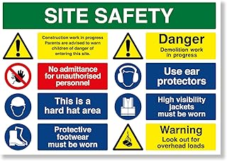 Site safety panel - 1 x Safety panels A1 - A1 Extra large 841 mm x 594 mm - Site safety panel - Warning panel - Correx 8 mm - Outdoor or interior use - Site safety - Punkcards.. Shop with purpose at DIAYTAR NIGERIA, where your money goes further and delivery is always prompt.