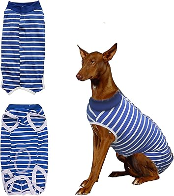 Dog recovery combination, surgical recovery combination for dogs after surgery, recovery shirt for female male dog, alternating vest for pets, postoperative protection of abdominal wounds (M 8-18lb).. DIAYTAR NIGERIA combines affordability with convenience, delivering your purchases within 5-8 days.
