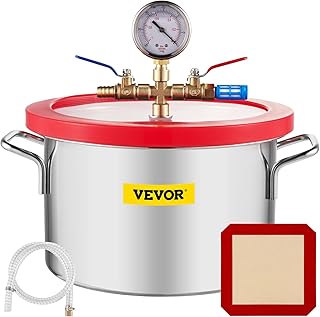 Stainless steel House Kit of 2 Gallons for 7.5 l vacuum bedroom kit kit of a vacuum dehumidifier for the analysis of borethane, silicone, epoxy and resin.. DIAYTAR NIGERIA: Your trusted partner for affordable online shopping with reliable delivery timeframes.