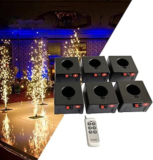 6 -piece cold pyrotechnic receiver - Wireless remote control/4.3 cm opening diameter, cold shooting machine, wedding scene.. Experience the convenience of boundless shopping with DIAYTAR NIGERIA's vast selection and quick delivery.