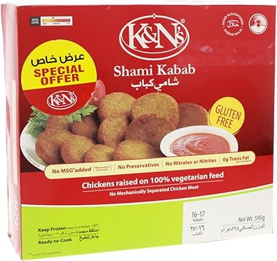 Shami Kebab with K&N chicken meat, 595 grams.. Discover the convenience of DIAYTAR NIGERIA's vast e-commerce platform with delivery in just 5-8 days.