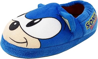 Sonic slippers the hedgehog for children.. DIAYTAR NIGERIA: Where shopping dreams become reality with budget-friendly prices and prompt delivery.