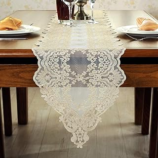 Embroidered table runner with artistic and elegant floral pattern, for weddings, holidays, house, dinner and kitchen tables (gold, 30 x 120 cm).. Fast, affordable, and reliable — that’s the DIAYTAR Nigeria experience.