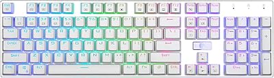 Mechanical game keyboard iement Z-88 RGB Red Linear and Silent Red.. Shop for less and receive more with DIAYTAR NIGERIA's expansive e-commerce platform and nationwide delivery.