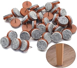 40 pieces of robust round non -slip vertement skates for furniture standing table floor protection (brown, 20 mm).. Elevate your shopping experience with DIAYTAR NIGERIA's vast catalog and budget-friendly options.