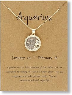 Necklace with FTSA zodiac pieces for women discount gifts.. Experience convenient online shopping on DIAYTAR Nigeria — wide selection and affordable delivery.