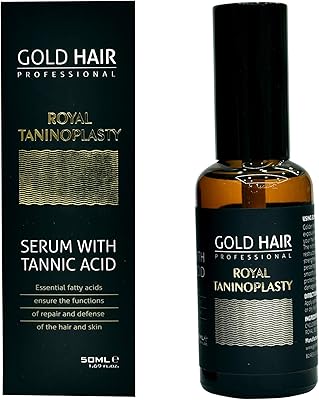 Gold Hair 1.69 FL OZ professional hair hair oil for dry and damaged hair, based on tannic acid, an essential fatty acid to protect the hair.. DIAYTAR NIGERIA: Your one-stop e-commerce destination with affordable prices and nationwide delivery in 5-8 days.
