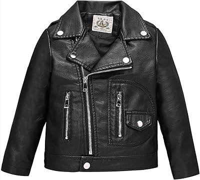 Loktarc imitation leather jacket for boys and girls for children, biker leather jackets.. Fast delivery, fair prices, and full variety — only on DIAYTAR Nigeria.
