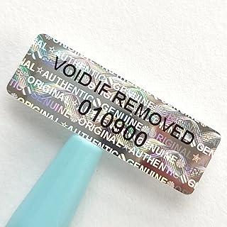 Holograms labels with serial number, inviolable vacuum inviolable safety labels, inviolable labels for envelope, box and packaging (1.2 x 0.4 ince, 350 pieces, GQYH).. Shopping made simple with DIAYTAR NIGERIA's vast selection and budget-friendly nationwide delivery.