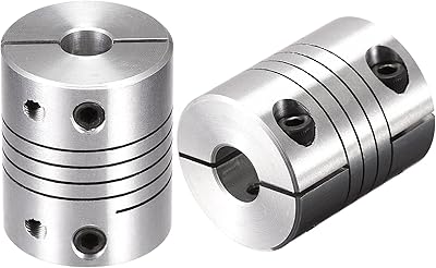 2 -part supply card engine shaft 6 mm to 12 mm helical beam 25 mm in diameter 30 mm length.. DIAYTAR NIGERIA: Where every purchase is affordable and delivery is always within a week.