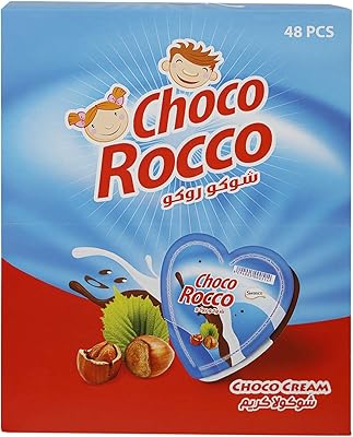 Crème Swasco Choco Heart Roco, 15 g (48 packet).. DIAYTAR NIGERIA: Where smart shoppers find everything they need at prices they can afford.