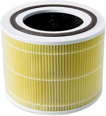 Replacement filter for air purifier Levoit core300, real hepa 3 in 1 filter, high-efficiency active carbon, core300-rf-pa, 1 packet, yellow.. Shop across categories with ease at DIAYTAR NIGERIA, delivering affordability within the week.