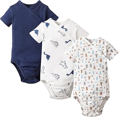 3-room kimono costume for newborn boys and girls, with side press pimples, 100 % cotton, basic pattern.. DIAYTAR Nigeria: Discover more, spend less, and enjoy delivery within 5–8 days.