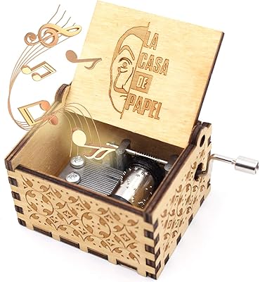 Wooden Ukebobo Music Box - Papel Bella Ciao Casa Music Box - 1 set.. Why shop anywhere else? DIAYTAR Nigeria has it all, at prices you’ll love.