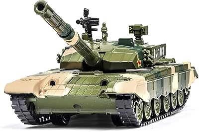 Simulation of main 99 -type combat chariot, 1/32 alloy model, decoration, military metal molded under pressure with light.. DIAYTAR NIGERIA: Where shopping is a pleasure with affordable prices and reliable delivery service.