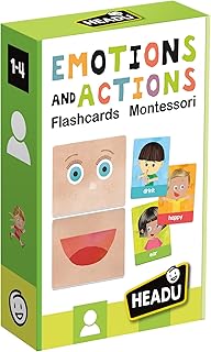 Hayado | Montessori flash cards - Emotions and movements - Play several educational games | Educational games and puzzles | For 1 to 4 year olds.. Nigeria's fastest-growing e-commerce site offers unbeatable prices and delivery within 8 days.