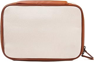Handbag tote for women, beige cosmetics kit for women, cosmetics kit, toiletry bag, canvas makeup storage kit,.. Experience the DIAYTAR difference with our vast product selection and delivery within 5-8 days.