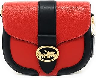 Leather shoulder bag with saddle pattern.. Order now, relax later — DIAYTAR Nigeria ships in 5 to 8 days.