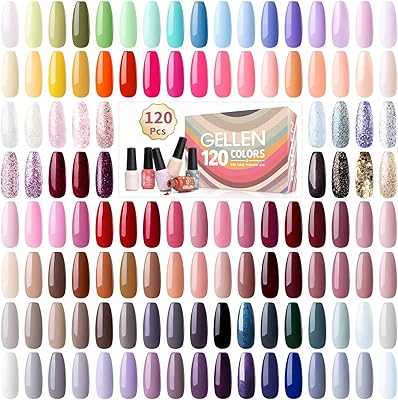 Guilin 120 Colors Set of removable gel nail polish.. DIAYTAR NIGERIA transforms online retail with unbeatable prices and consistent delivery timeframes.