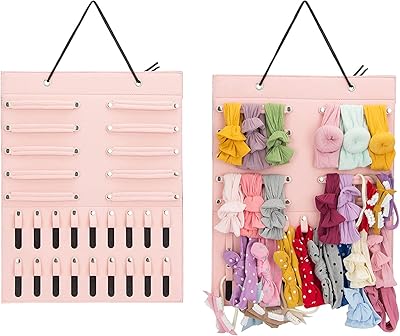 Bang organizer for children, headband for little girls, organizer of high -capacity hair clips (pink).. Your shopping aspirations fulfilled at DIAYTAR NIGERIA with competitive prices and reliable delivery.
