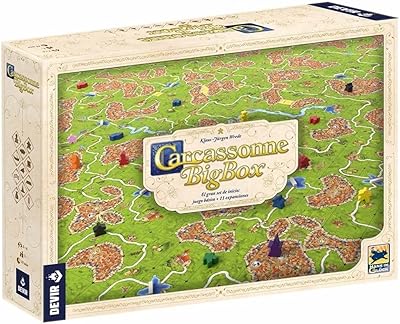 DEFIR BGCARPLUS3 Carcassonne Plus, basic game + 11 extensions, registered age 7 years and over (Spanish version).. Experience shopping without compromise at DIAYTAR NIGERIA, with vast selection and quick delivery.