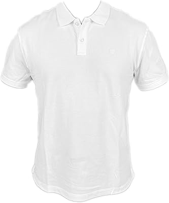 Classic polo shirt with short sleeves for men, white, l.. From daily deals to exclusive products — DIAYTAR Nigeria has you covered.