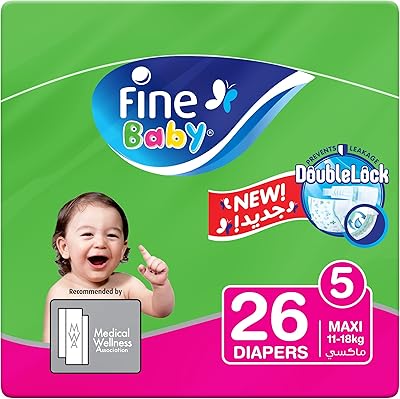 Fine Baby Dry - Smart Lock - Maxi 10 - 22 kg, Economic Package of 26.. Your one-click solution to affordable shopping, DIAYTAR NIGERIA delivers quality products nationwide.