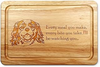 King Charles Spaniel 30 x 20 cm rider cutting board.. Shop with confidence at Nigeria's leading affordable e-commerce platform with reliable delivery services.