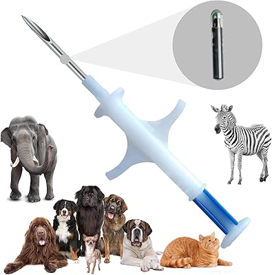 Manrota batch of 10 12 mm animal identification micropuits for dogs, cats, pigs, sheep, cows, monkeys, global standard (10, 2.12 x 12 mm).. Your everyday shopping companion, DIAYTAR NIGERIA offers unbeatable value with nationwide delivery.
