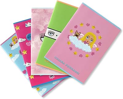 Maxi Carnets Chiara Ferrari X Pigna, A4, Pack de 5, Mix Fantasy a.. DIAYTAR NIGERIA: Bringing affordable shopping solutions with a diverse product catalog delivered nationwide.