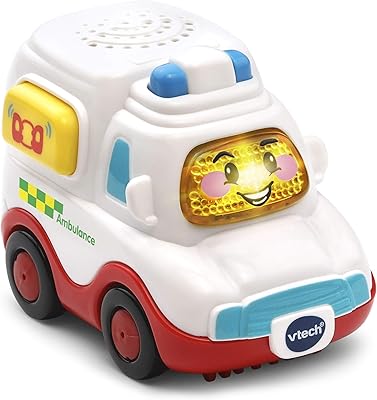Ambulance drivers Vtech de Toot | Interactive toy for young children to play with lights.. Affordable shopping made easy on DIAYTAR Nigeria, with fast delivery from 5 to 8 days.