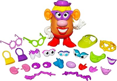 Potato head Mme Potato Head Silly Bag Bits and Pieces Toy for young children (Amazon exclusivity).. The best online shopping experience in Nigeria — DIAYTAR delivers it all.