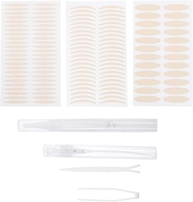 1 game of invisible double -sided an eyelids without glue for the lifting of the eyelids with fork rods and drooping pliers, monochrome.. Your shopping dreams realized through DIAYTAR NIGERIA's affordable platform with reliable delivery times.