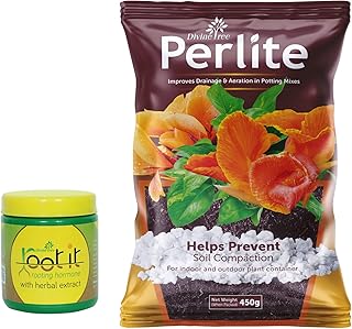 Divine Tree Horticultural Perlite 450 grams and root root rooting hormone powder (pack of 2).. With DIAYTAR Nigeria, everything is within reach — and within budget.