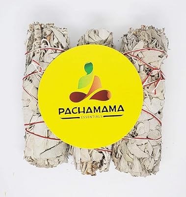 Pachamama Pachamama with white sage of organic California Pacama Essentials, 4 to 5 inch (3) premium sticks.. DIAYTAR NIGERIA makes online shopping accessible with our comprehensive platform and prompt delivery service.