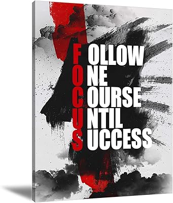 Motivation wall for the office, inspiring posters with positive quotes for wall decoration, modern motivation poster for the office and the classroom, 16 x 24 inch without framework.. Explore limitless products on DIAYTAR Nigeria — at the lowest prices.