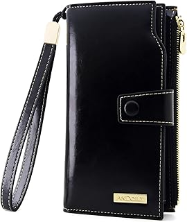 Luxury True Leather Luxury Portfolio with RFID Women's Blocking, Large Capacity, Cartes Cart, Handbag Organizer for Mobile phone, Black.. Shop across categories at DIAYTAR NIGERIA with the confidence of affordable prices and delivery within 8 days.