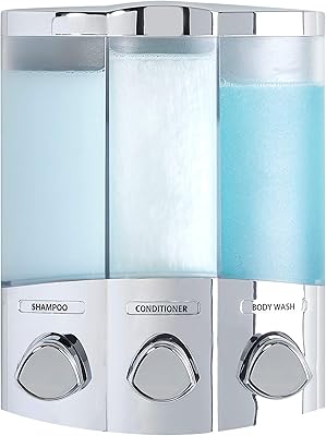 Distributor of liquid soap with three sections Euro Better Living Products, Chrome, 76344-1.. DIAYTAR NIGERIA makes online shopping accessible to all with budget-friendly prices and reliable delivery.