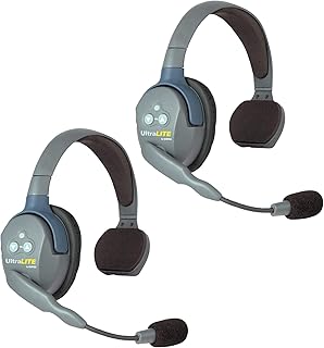 Ultra light wireless headset Airtec Ul 2s with Full Duplex technology for two users - two headphones in one ear.. Enjoy effortless shopping and speedy delivery with DIAYTAR Nigeria.