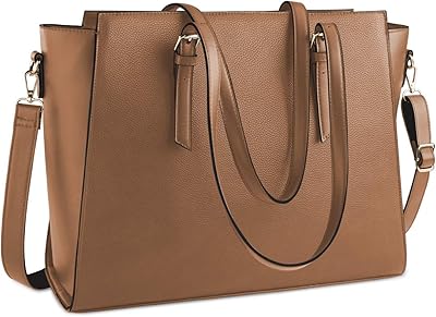 Laptop bag for women, size 15.6 inches, leather tote bag for computer, desk and work, L.. DIAYTAR NIGERIA: Where affordability meets variety in Nigeria's most comprehensive online marketplace.