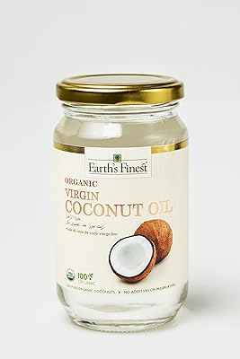 The finest organic virgin coconut oil of the earth - 320 ml | Cooking oil with refreshing taste, cold pressed and unrefined | natural oil for healthy skin and hair.. DIAYTAR NIGERIA: The marketplace that brings affordable products to every Nigerian home in under 8 days.