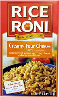 Rice-a-Roni creamy four cheeses flavor 6.4 oz (pack of 5).. Experience the convenience of online shopping with DIAYTAR NIGERIA's reliable 5-8 day delivery service.